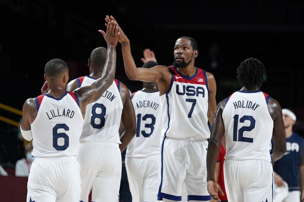 USA men’s basketball beats France to win fourth straight gold medal